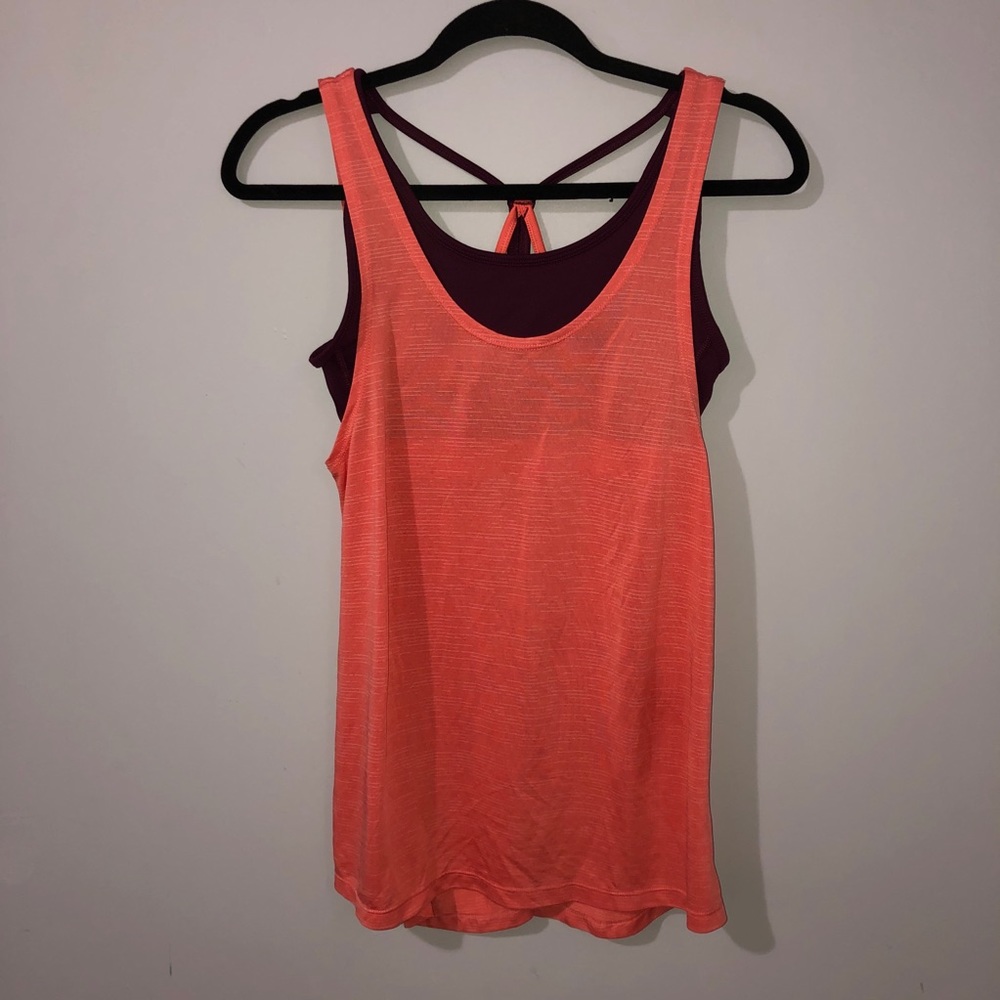 C9 tank top with attached sport bra